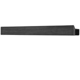 Gejst Étagère murale Chêne, Acier Noir