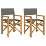 VidaXL Tuinstoel Terras Polyester, Teak