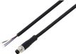 TRU COMPONENTS TC-13752036 Aansluitkabel M8 x 1 4-polig recht 10 m Zwart