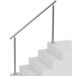 VEVOR RVS Trapleuning 150cm Glans Zilver