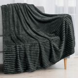 Cotton Market Polar deken FALA 220x240 cm, grijs