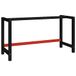 vidaXL - Werkbankframe - 150x57x79 cm - metaal - zwart en rood