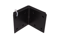 Waelbers Versterkingshoek 50x50x40mm zwart - 50 Stuk(s) - 4357.11