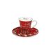 Goebel Vincent Van Gogh Espressobeker, Amandelboom, Rood, 0,1 L