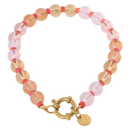 Label Kiki gold plated armband Fruit Punch