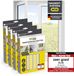 EASYmaxx Insect Protect Vliegenhorren voor Ramen met Magnetische Bevestiging - Wit (4 stuks)