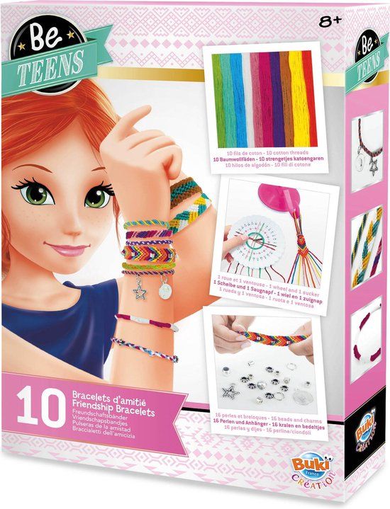 Buki France Vriendschapsbandjes maken - Creatief speelgoed - Hobbypakket