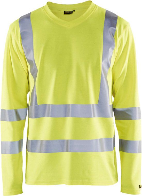 Blåkläder Blaklader UV-T-shirt High Vis lange mouw UPF 40+ UV 3381-1070 - High Vis Geel - S