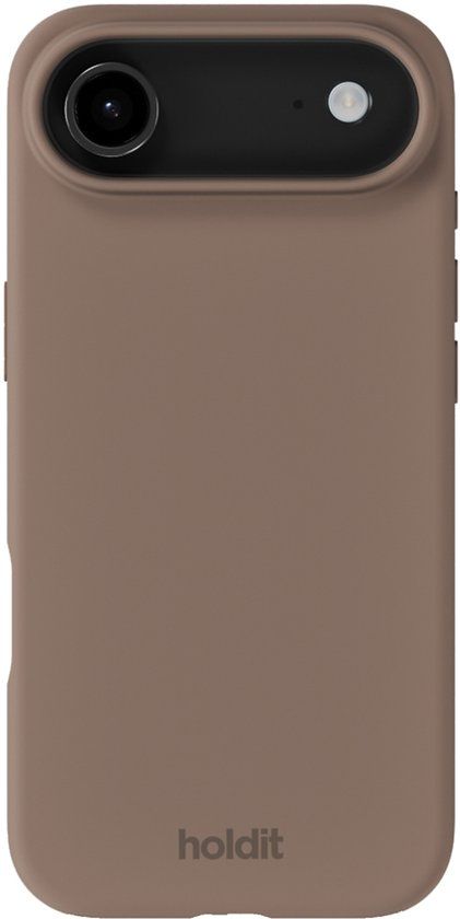 Holdit Silicone Case geschikt voor Apple iPhone Air - Mocha Brown