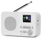 Radio DAB+ - Radio portable - Bluetooth - 15 heures pile - Gris foncé