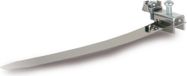 Pollmann aardingsbandklem, 1/8 - 4 inch, Ø 8-114 mm, lengte 428 mm, 1 stuk.