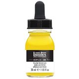 Liquitex Professional Acrylverf, fles met pipet, 30 ml, middelgeel