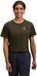 Black Diamond T-shirt court délavé Vert L Femme