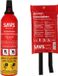 SAVS Brandblus box - Schuim klein - Sprayblusser schuim 750ml & Blusdeken 100 x 100cm