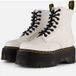 Dr. Martens Quad Retro Max veterboots wit Leer