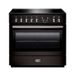 Falcon Professional+ FX 90 Range-fornuis Electrisch Inductiekookplaat zones Zwart, Chroom