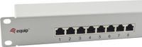 Equip Patchpanel 16x RJ45 Cat6 19 1HE Grijs