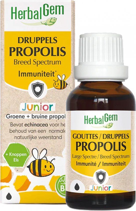 HerbalGem Propolis Junior Bio Druppels 15 ml