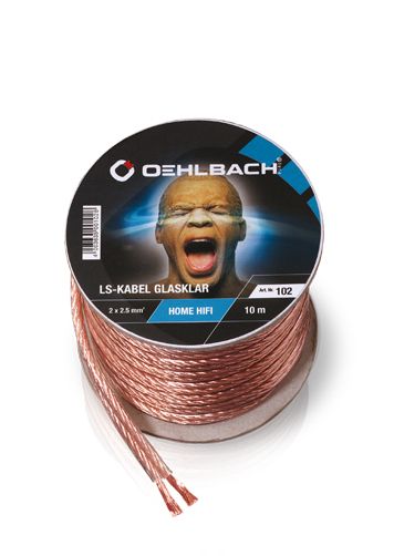 Oehlbach 105 Audio Kabel - 20m - Transparant