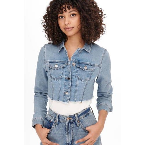 ONLY ONLWONDER Light Blue Denim Jacket