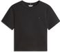 Tommy Hilfiger T-shirt à manches courtes pour femme Coton Noir M