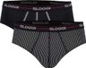 Sloggi Heren Midi Slip Katoen Elastaan Effen 2 Stuks XL Donkerblauw