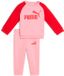 Puma Minicats Ess Raglan Survêtement Rose 3-6 Mois Enfants