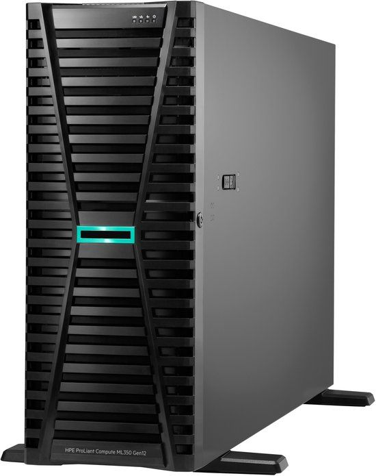 HPE ProLiant ML350 Gen12 server 1,92 TB Tower (4U) Intel® Xeon® 6505P 2,2 GHz 64 GB DDR5-SDRAM 1000 W