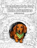 Cozy Dachshunds Coloring Book