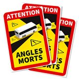 4R Quattroerre.it 1529 Stickers voor zware voertuigen, 3 stuks, 17 x 25 cm