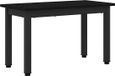 vidaXL Salontafel Zwart Eiken 60 x 30 x 36 cm Bewerkt Hout