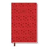 TRÖTSCH Taschenkalender A6 Soft Touch Herzchen 2027