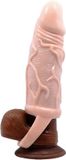 BAILE BAILE FOR HIM | Baile Silicone Penis Sleeve With Ball Straps 13.5 Cm