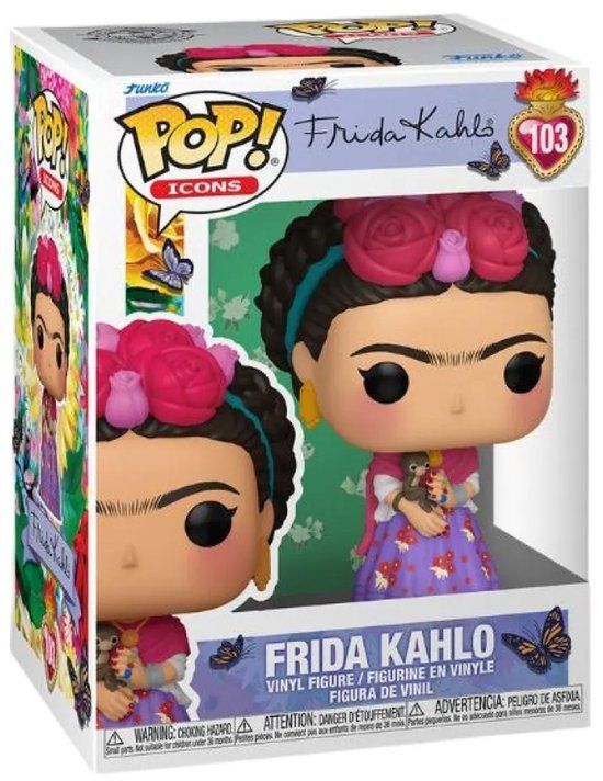 Funko Pop! Icons Frida Kahlo Vinyl Figure