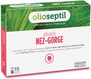 Olioseptil Nez et gorge 15 Gélules végétales