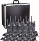 MAAS Elektronik Team-Set PT-375 KEP-360-K 150114 PMR-portofoon Set van 10 stuks