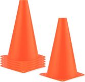 Avento Slalom Pionnen - Soft - 6 stuks - Hoogte ca. 23 cm - Oranje
