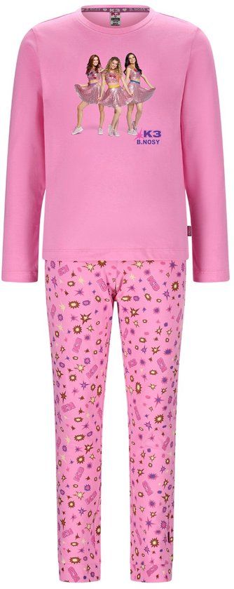B.Nosy x K3 Pyjamaset Meisjes K3 Zoe 134/140 Fuchsia pink