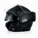 Vito Casque modulable noir mat rabattable - Taille L - Approuvé ECE 22.06
