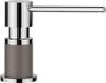 Blanco Lato afwasmiddeldispenser, grijs/chroom