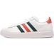 adidas Grand Court 2.0 herensneakers, Cloud White Collegiate Green Preloved Scarlet, 43 1/3 EU
