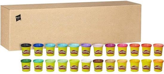 Play-Doh 24-Pack - 24 Potjes Boetseerklei - Knutselen voor kinderen