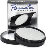 Mehron Paradise AQ Water-Based Makeup Metallic Silver 7g