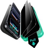ESR UltraFit Armorite Privacy Geschikt voor iPhone 17 Pro Max - Tempered Glass Screen Protector - 3-Pack