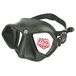 SEAC Wild – Laagvolume duikmasker van siliconen | Masker voor freediving en onderwaterjacht, anti-condens dubbele lens met 3D-gesp en perifeer zicht