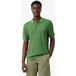 Lacoste Classic Fit gebreide polo groen, Effen