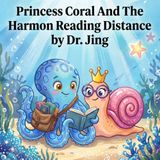 Princess Coral And The Harmon Reading Distance: A Princess Coral Story | Bedtime story | Vision health education