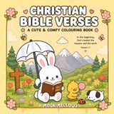 Christian Bible Verses: A Cute & Comfy Coloring Book