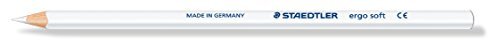 Staedtler Ergosoft Gekleurd Potlood - Wit (Pack van 12)