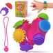 Jouets apaisants pour enfants et filles - 22 pièces - Set anti-stress avec bagues fidget - École et maison